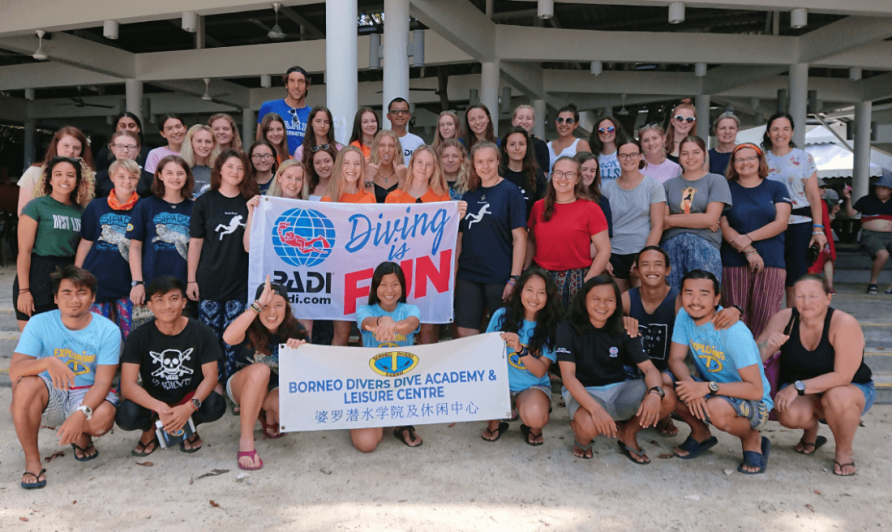 Camps International 2019 | PADI Open Water Diver Course In Mamutik Island.